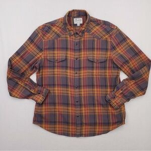 Lucky Brand Multicolor Plaid Casual Shirt